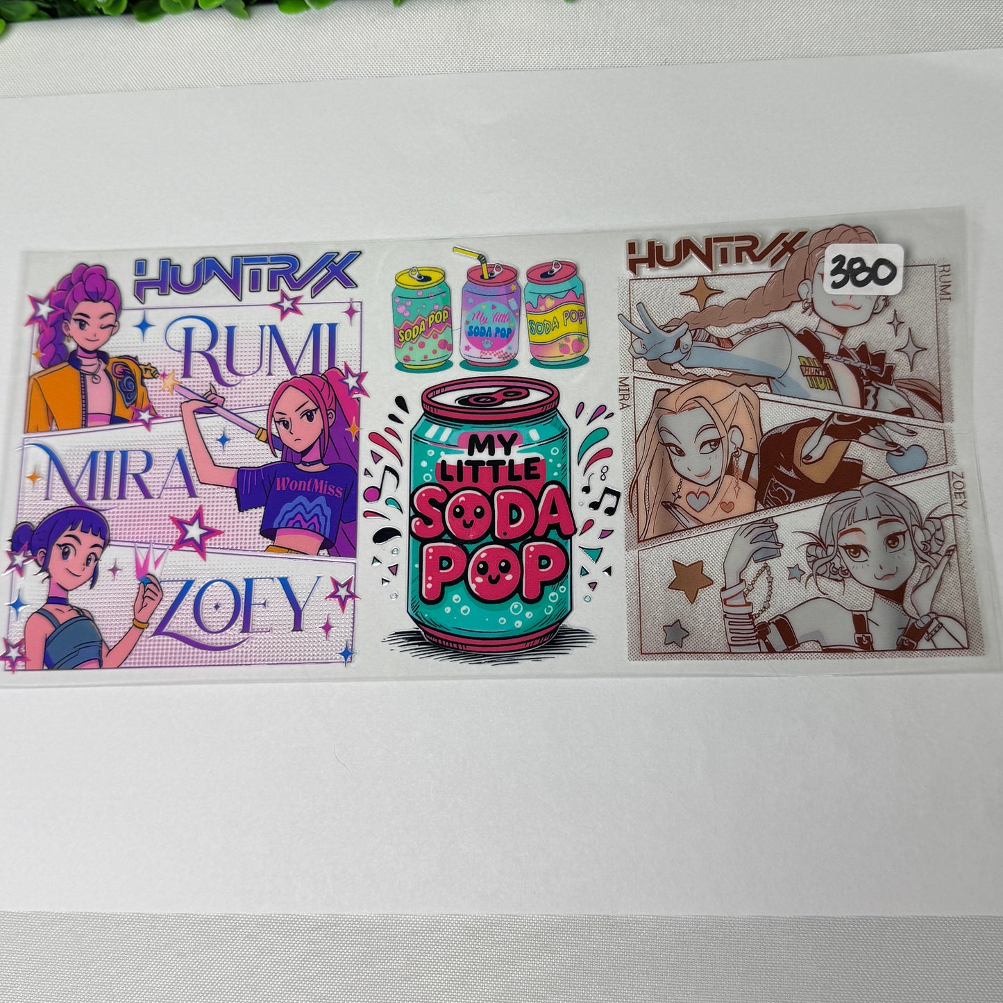 Mixed Character/movie UVDTF wrap