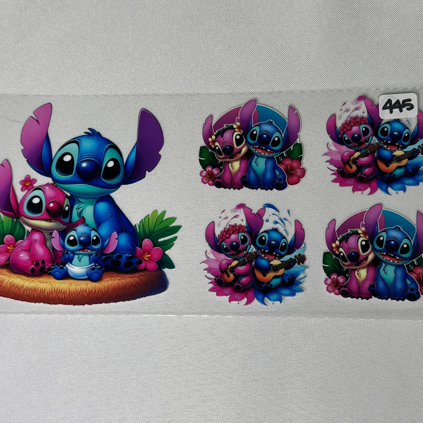 Blue Alien UVDTF Cup Wraps