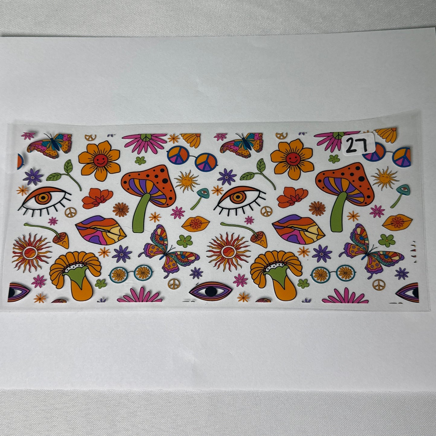 Mushroom UVDTF Cup Wraps