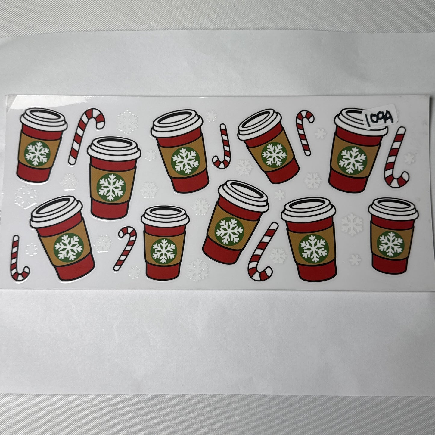 Christmas UVDTF Cup Wraps