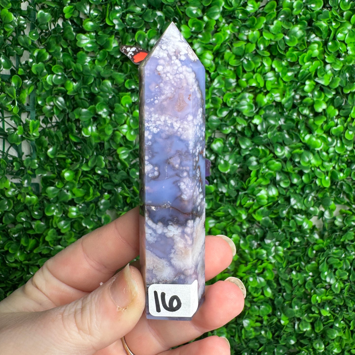 Blue flower Agate Towers