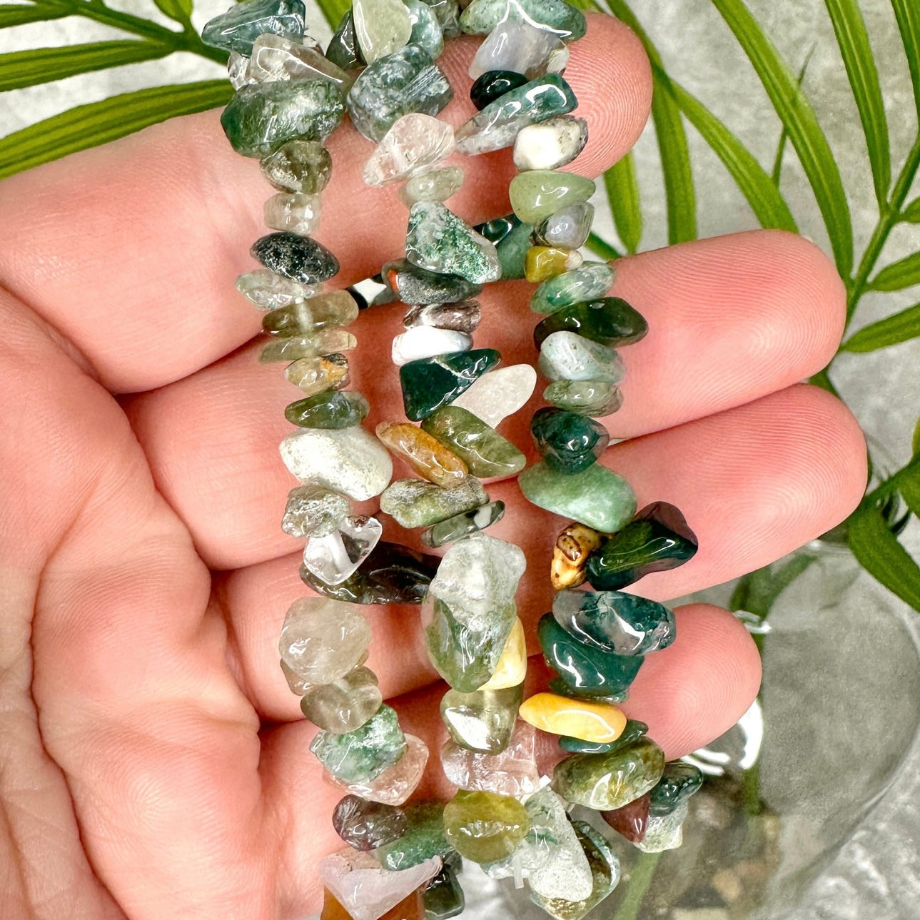 Sea Jasper Chip Bracelet