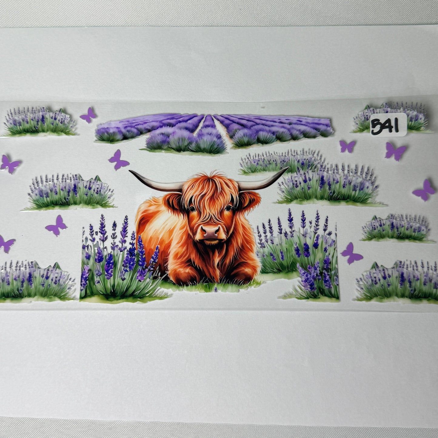 Highland Cow UVDTF Cup Wraps