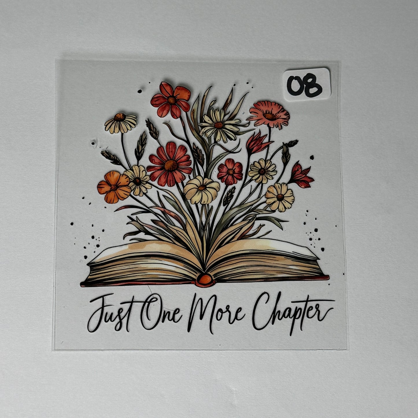 Books/Reading UVDTF Cup Wraps