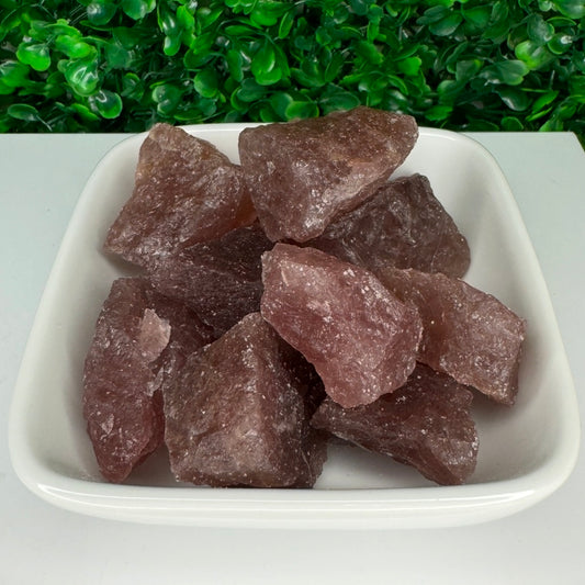 Raw Strawberry Quartz Chunk