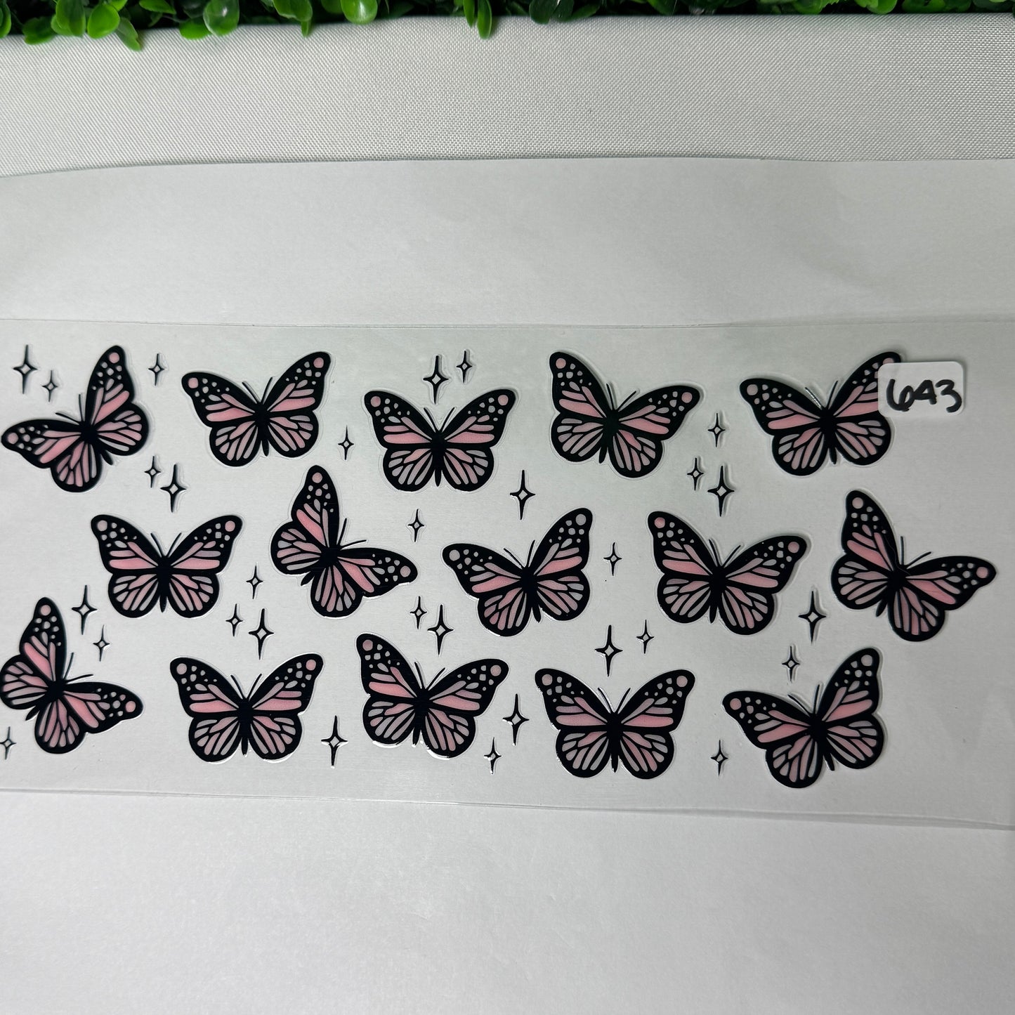 Butterfly/Moth/Dragonfly UVDTF Cup Wraps