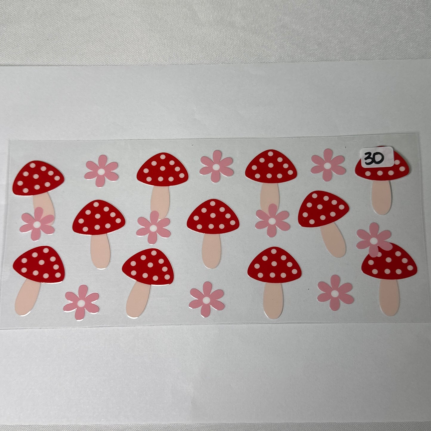 Mushroom UVDTF Cup Wraps