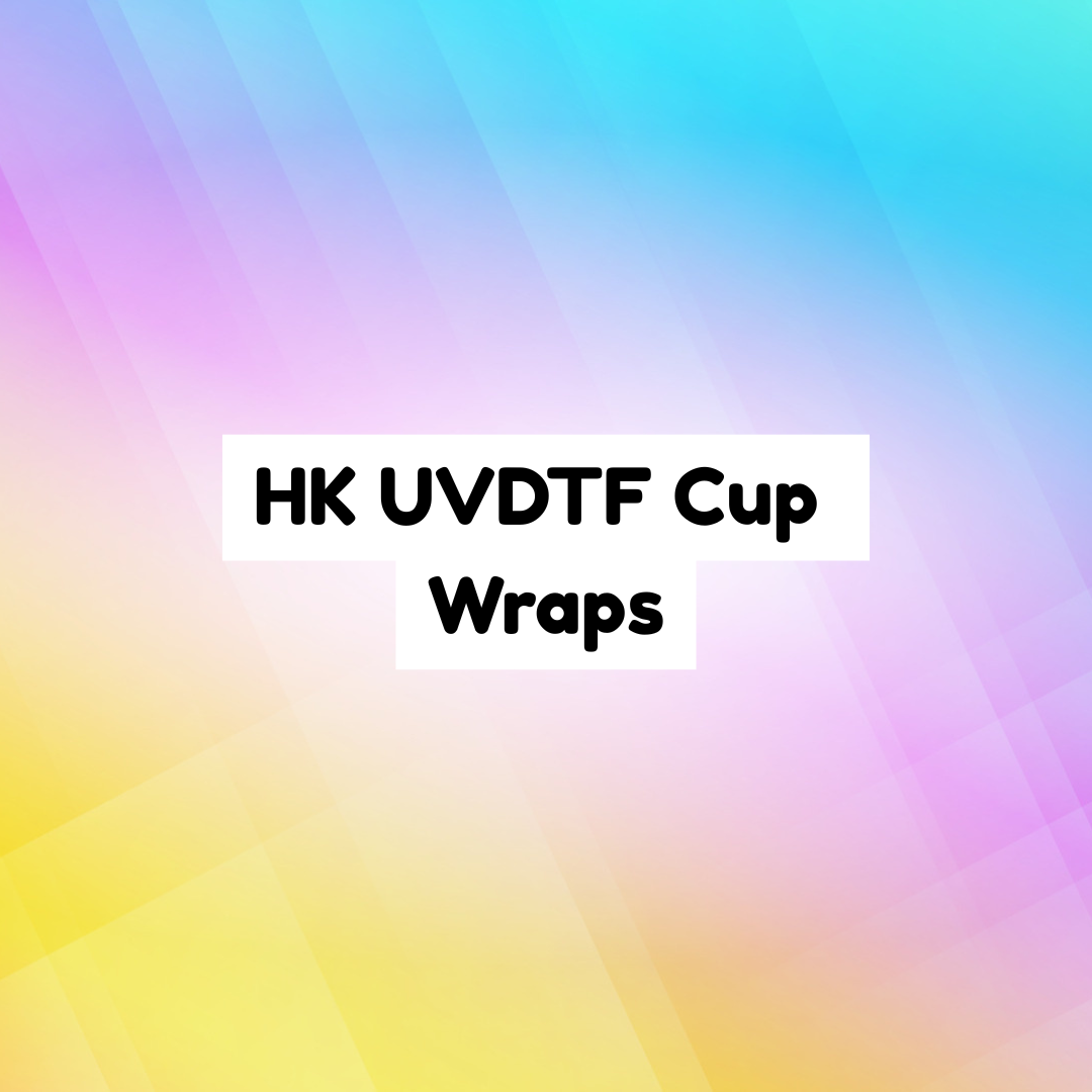 HK UVDTF Cup Wraps