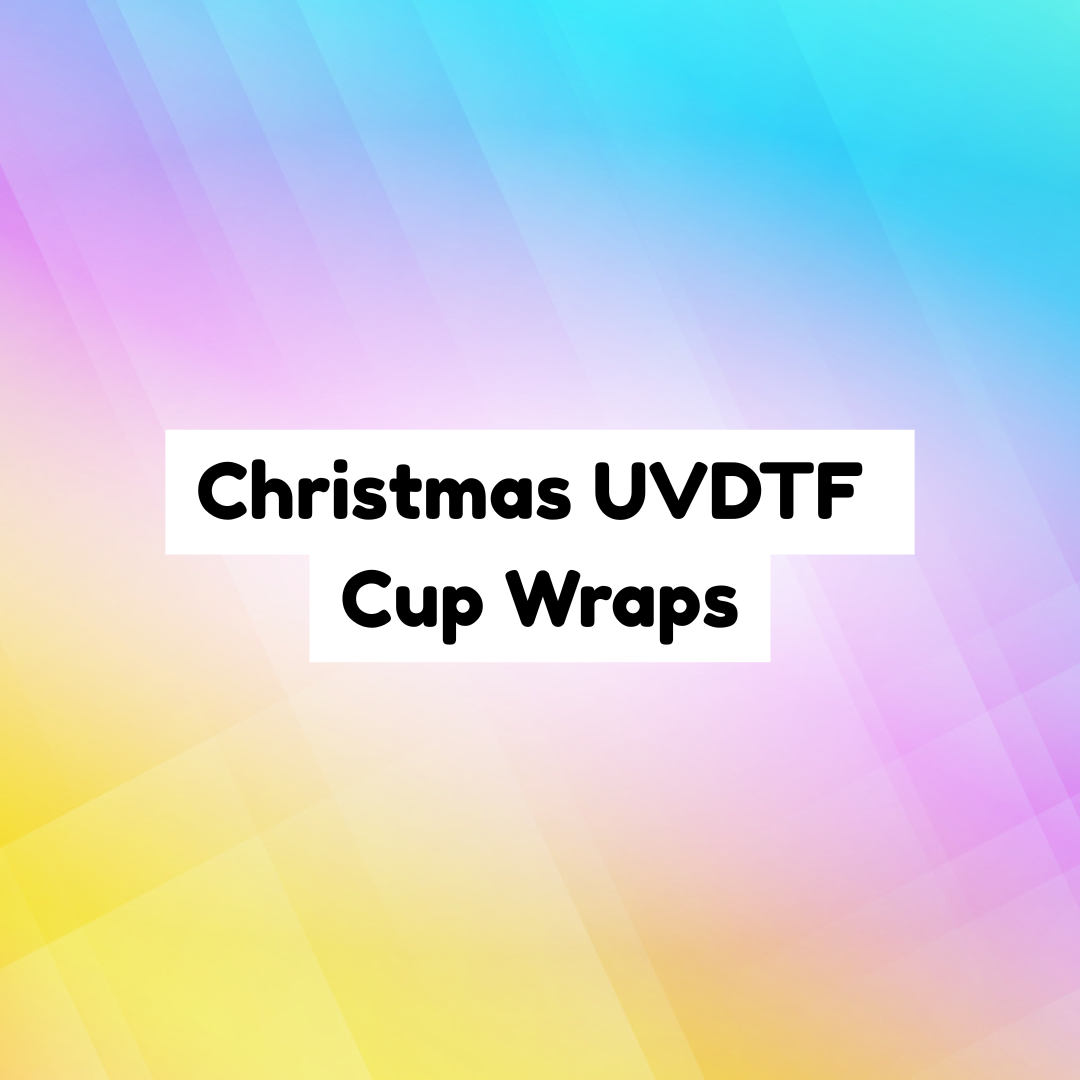 Christmas UVDTF Cup Wraps