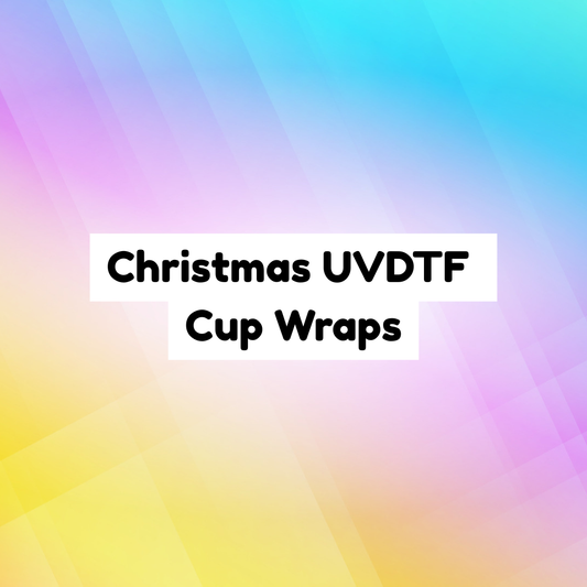 Christmas UVDTF Cup Wraps