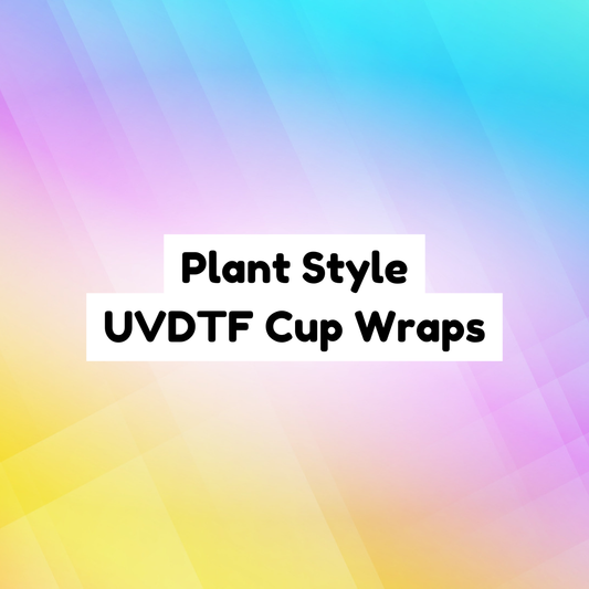 Plant Style UVDTF Cup Wraps