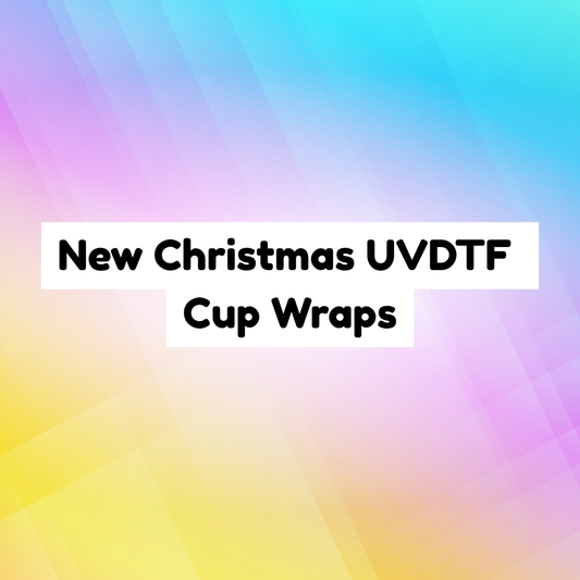 New Christmas UVDTF Cup Wraps