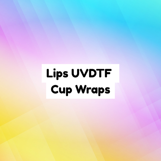 Lips UVDTF Cup Wraps