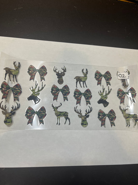 O2 Deer UVDTF Wrap