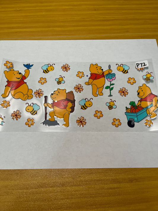 P72 Kids Character UVDTF Wrap