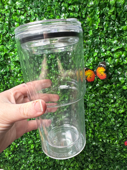 18oz snowglobe mug cup