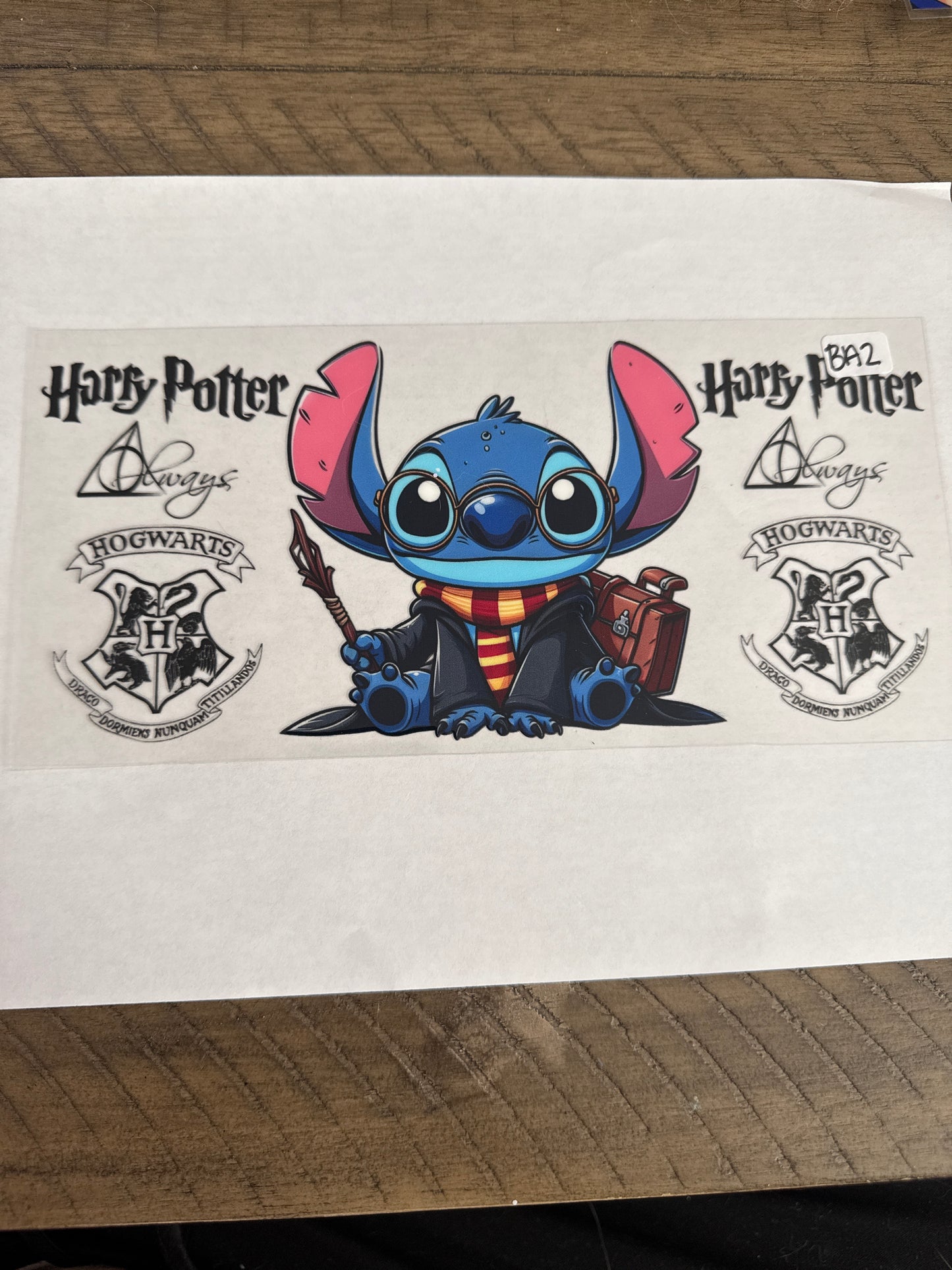 BA2 blue alien hp style uvdtf wrap