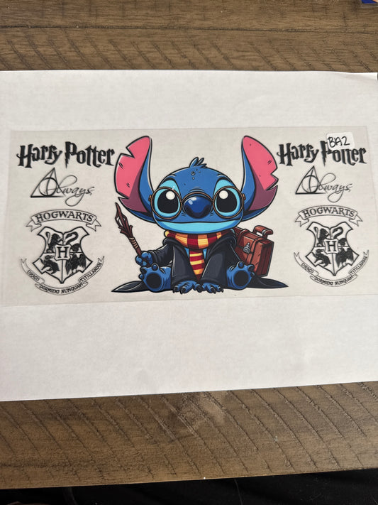 BA2 blue alien hp style uvdtf wrap