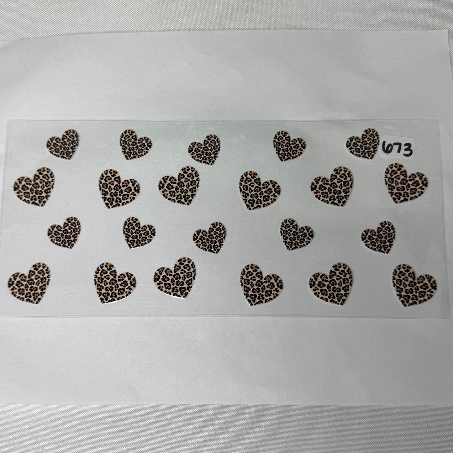 Heart UVDTF Cup Wraps