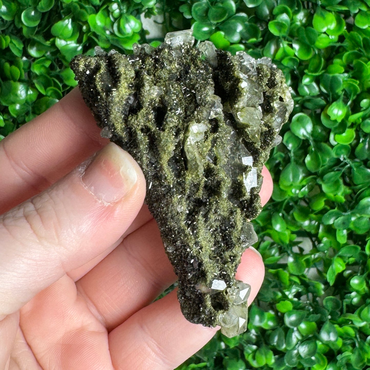 Epidote with Quartz