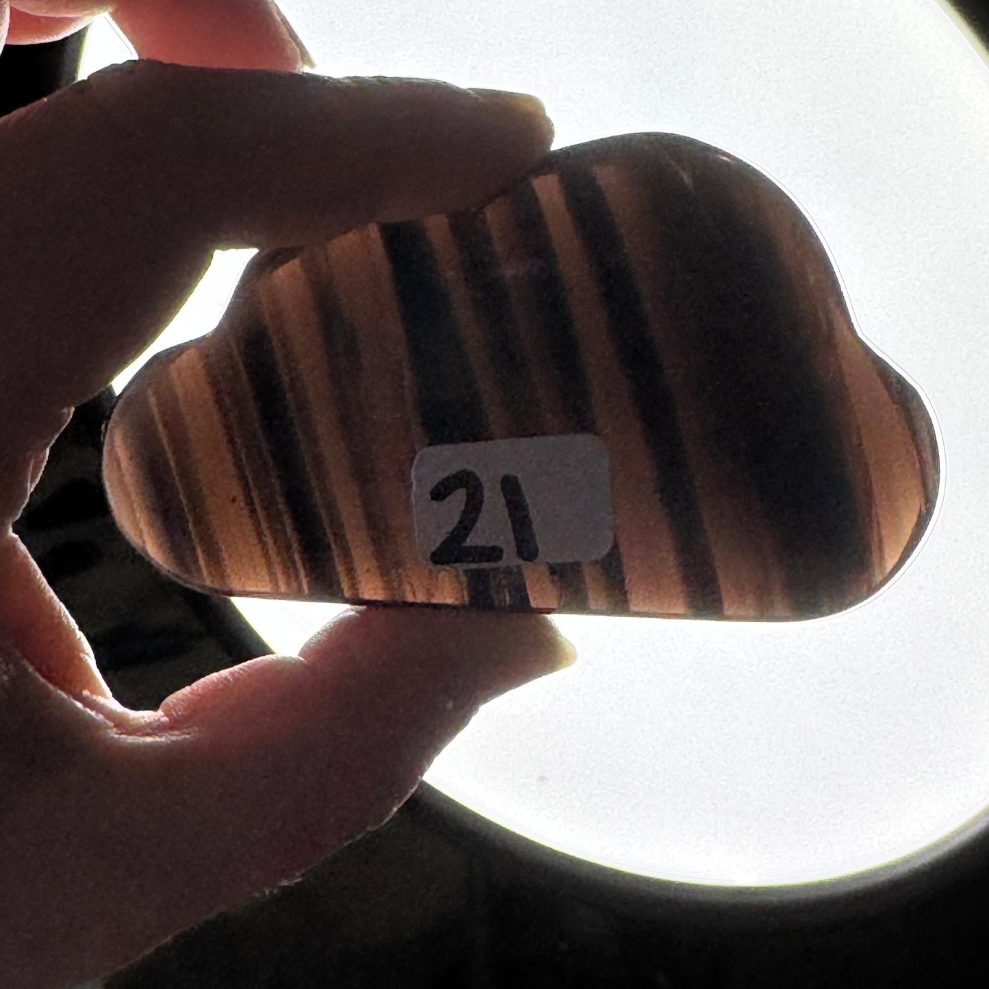 Midnight Lace Obsidian Cloud Carvings