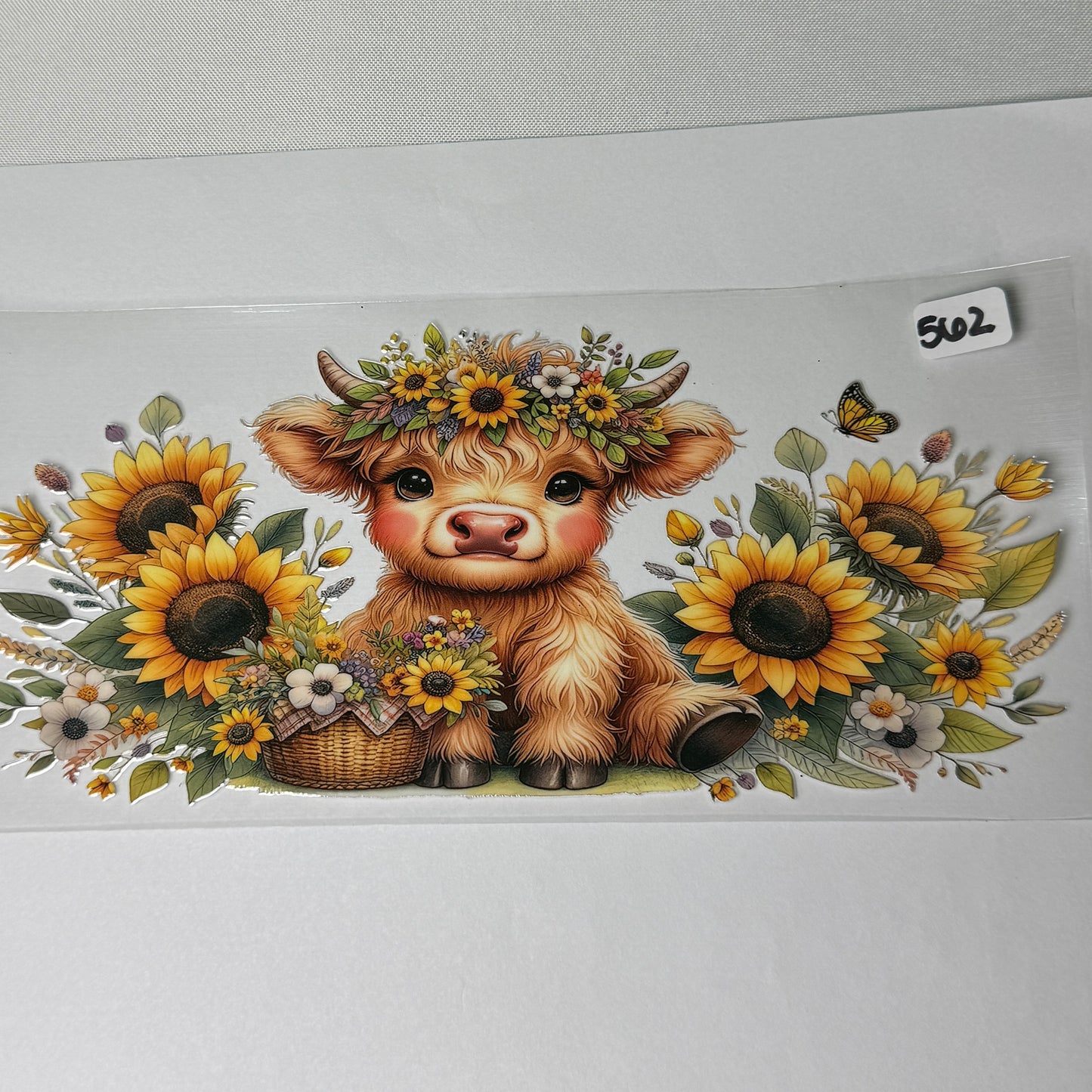 Highland Cow UVDTF Cup Wraps