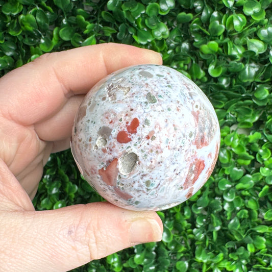 Sea Jasper Sphere