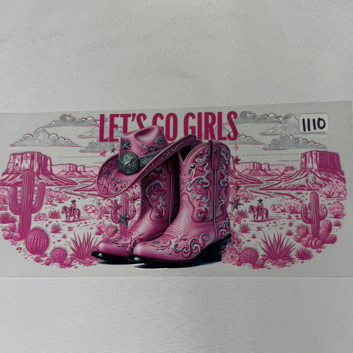 Country Western UVDTF Cup wraps