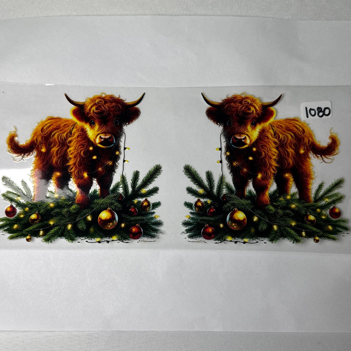 Christmas UVDTF Cup Wraps