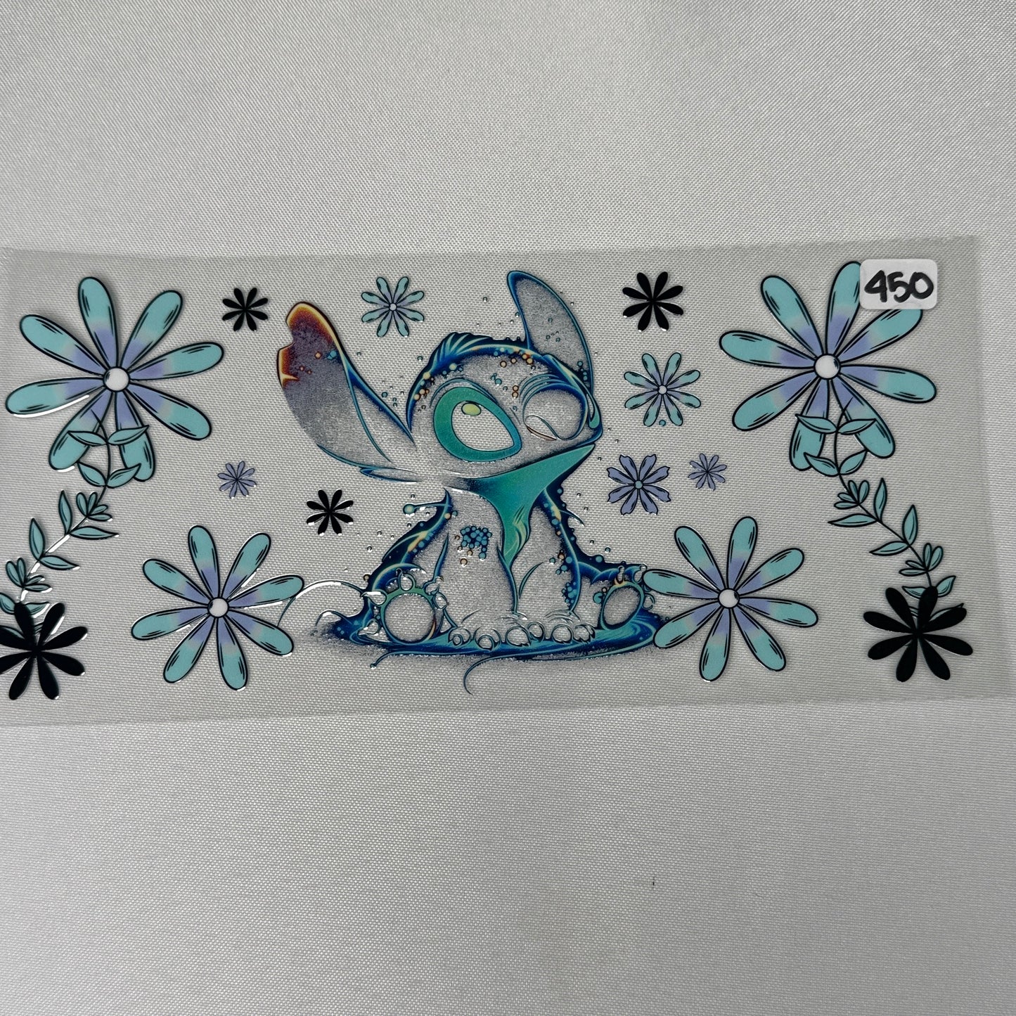 Blue Alien UVDTF Cup Wraps