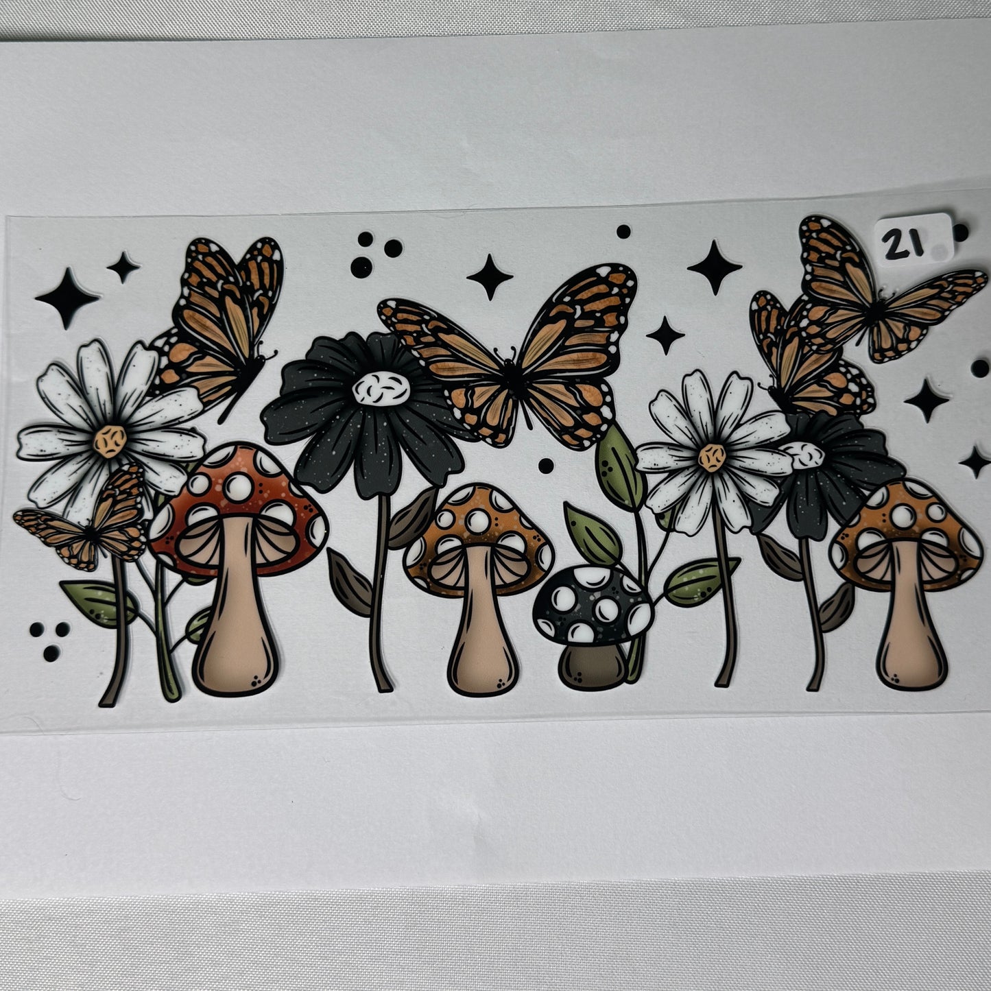 Mushroom UVDTF Cup Wraps