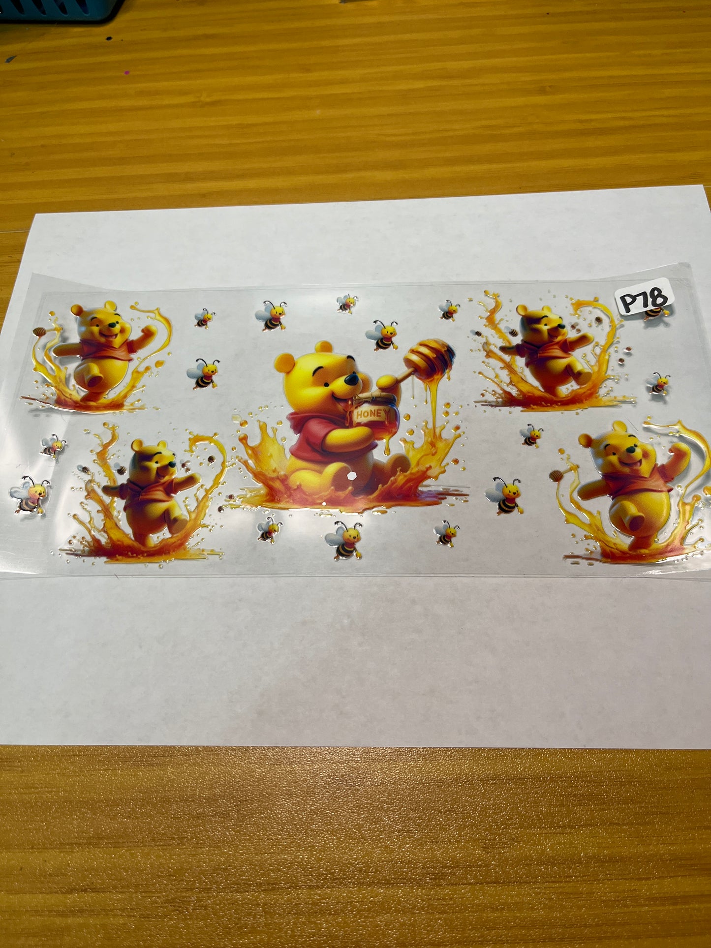 P78 Kids Character UVDTF Wrap