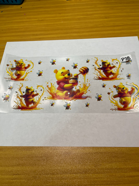 P78 Kids Character UVDTF Wrap
