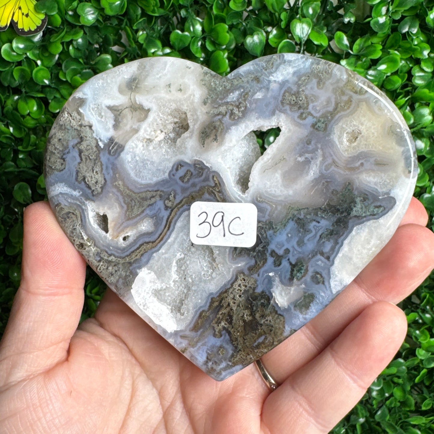 Moss Agate Bowl Carving