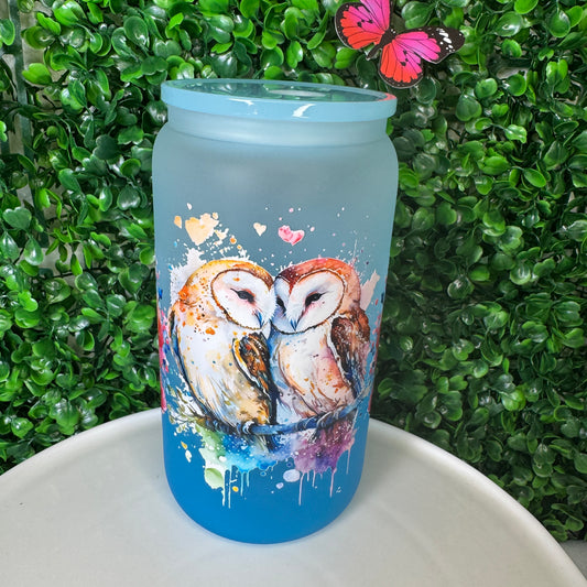 16oz Blue Owl UVDTF Cup