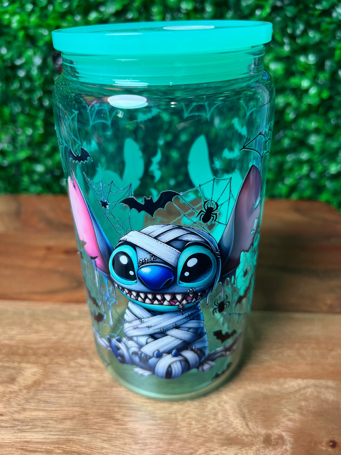 16oz Animal Character UVDTF Glass Cup