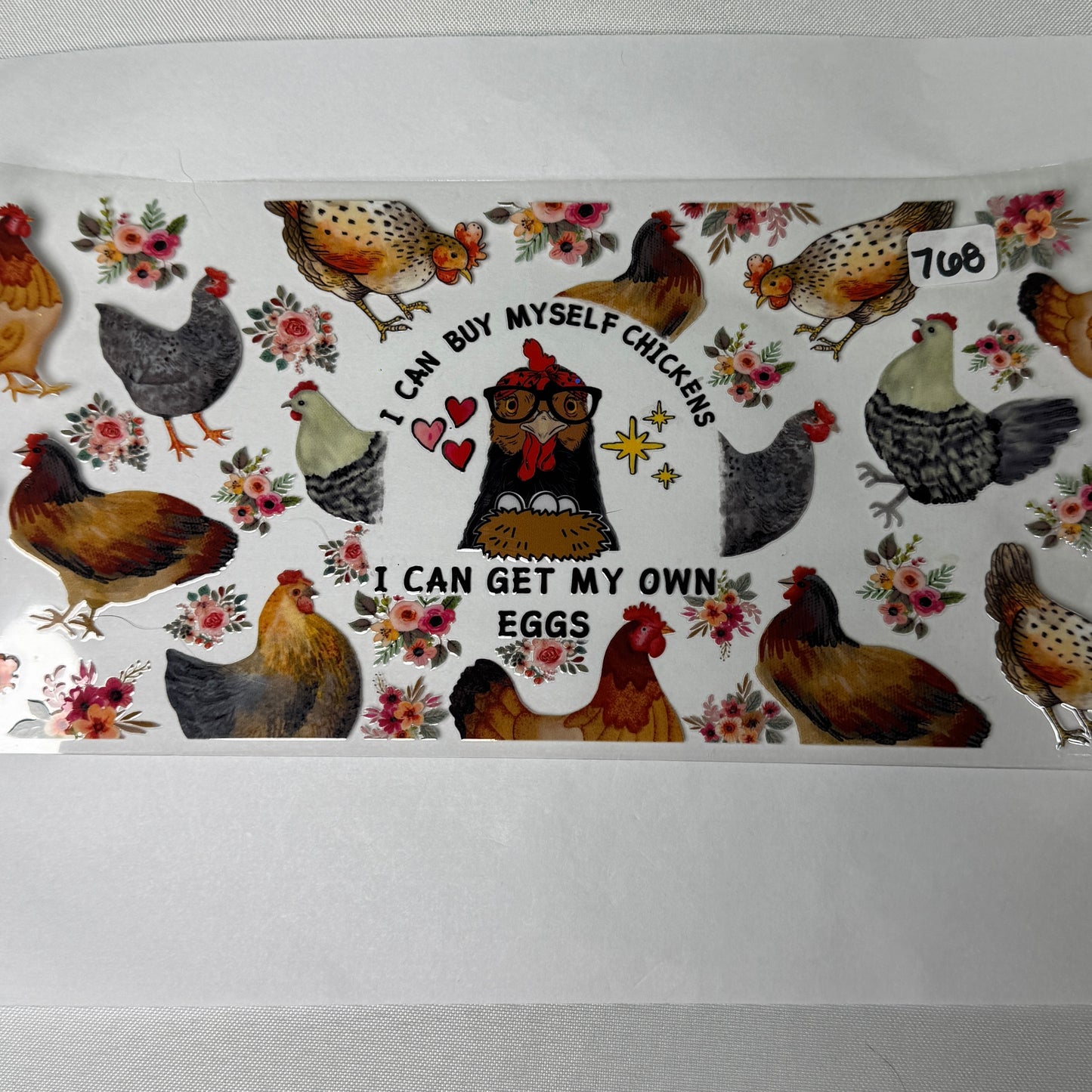 Sassy/Funny Quotes UVDTF Cup Wraps