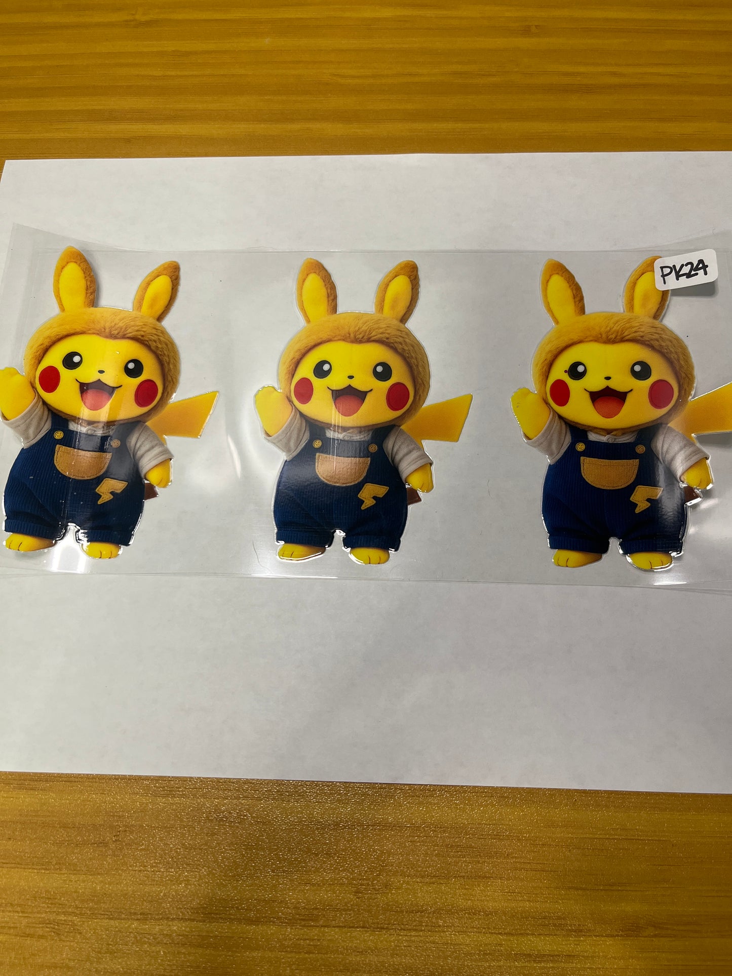 PK24 Anime Characters UVDTF Wrap