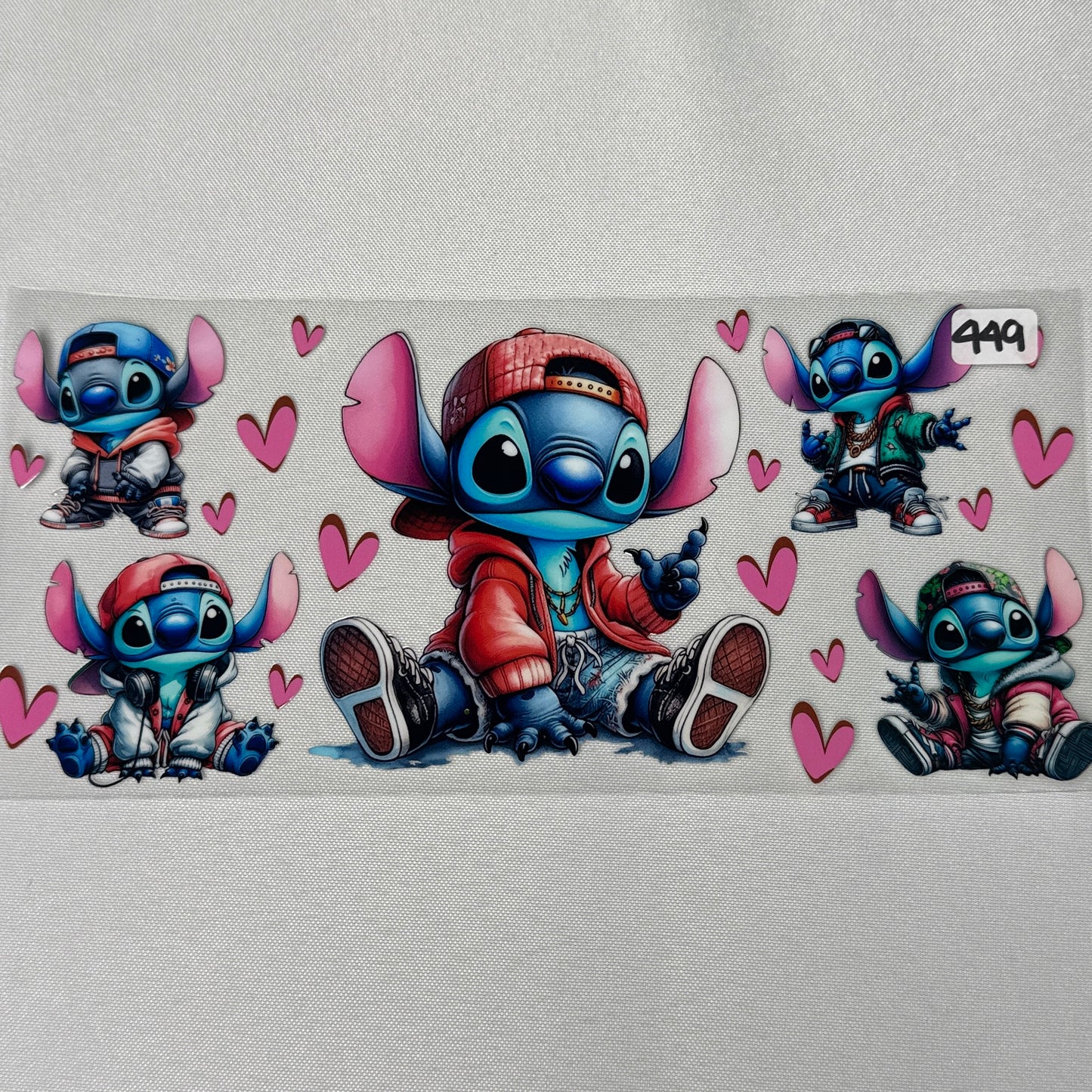 Blue Alien UVDTF Cup Wraps