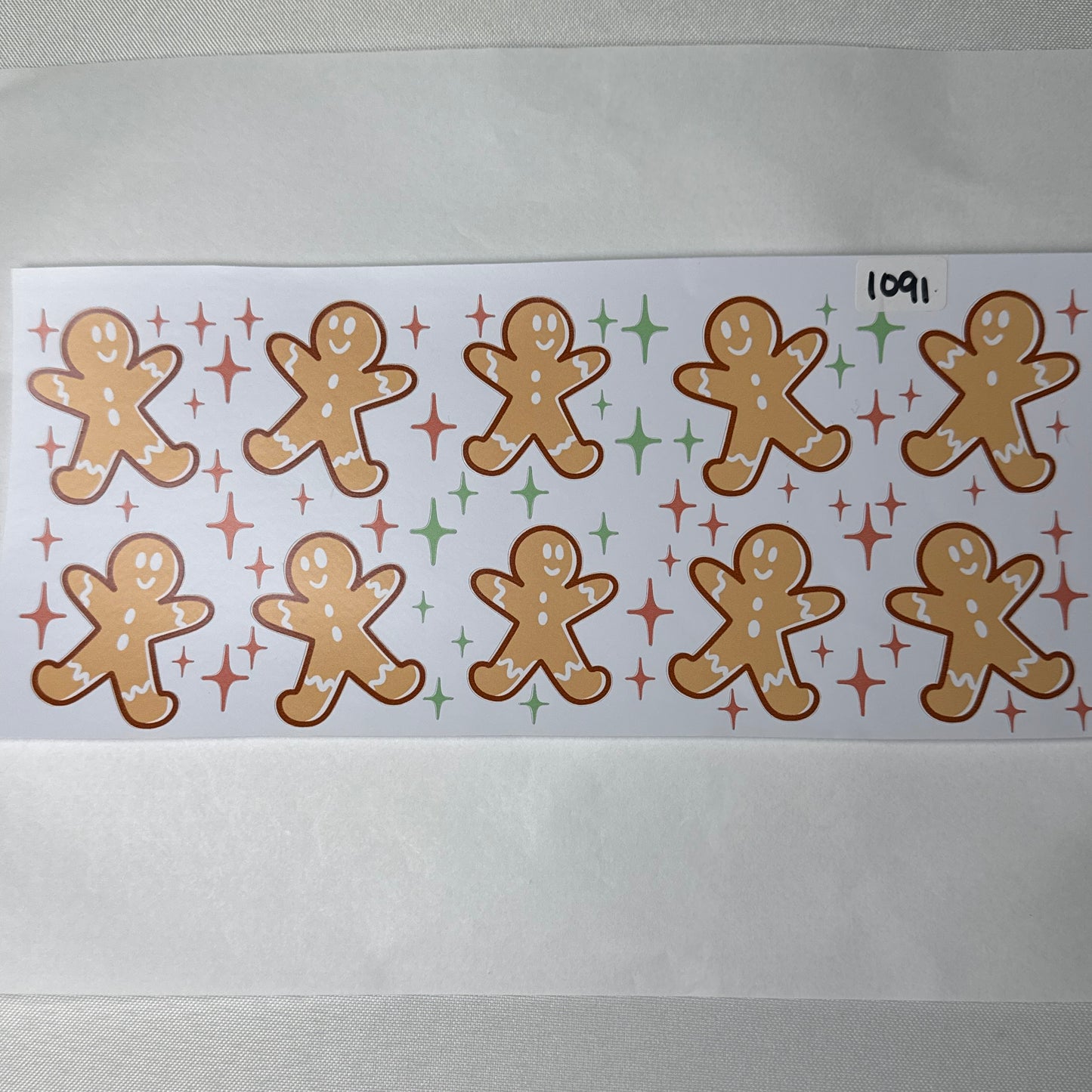 Christmas UVDTF Cup Wraps