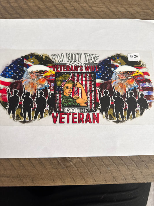 W28 veterans wife uvdtf wrap