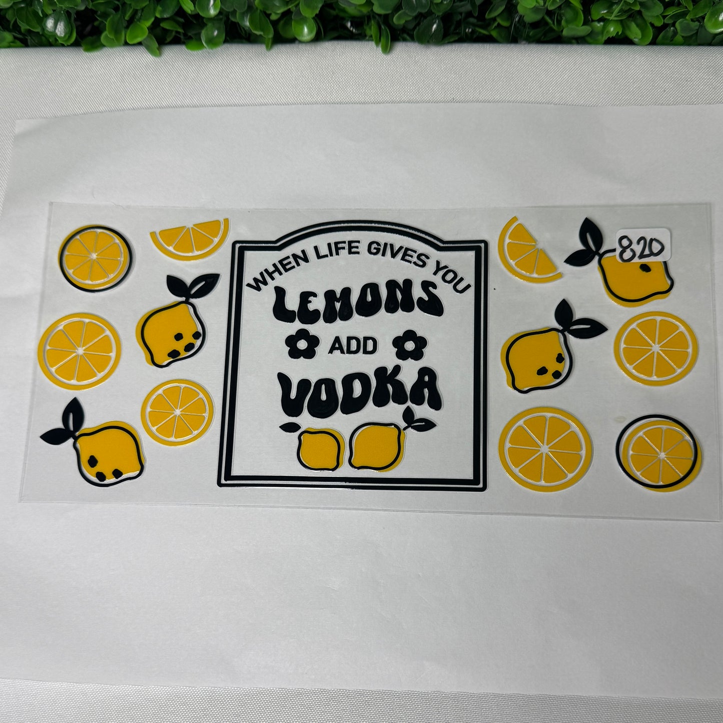 Fruit/Food UVDTF Cup Wraps