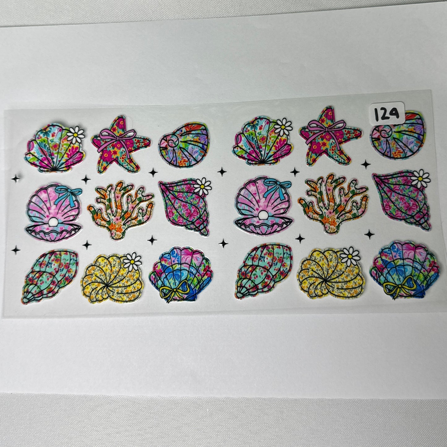 Ocean/Turtle UVDTF Cup Wraps