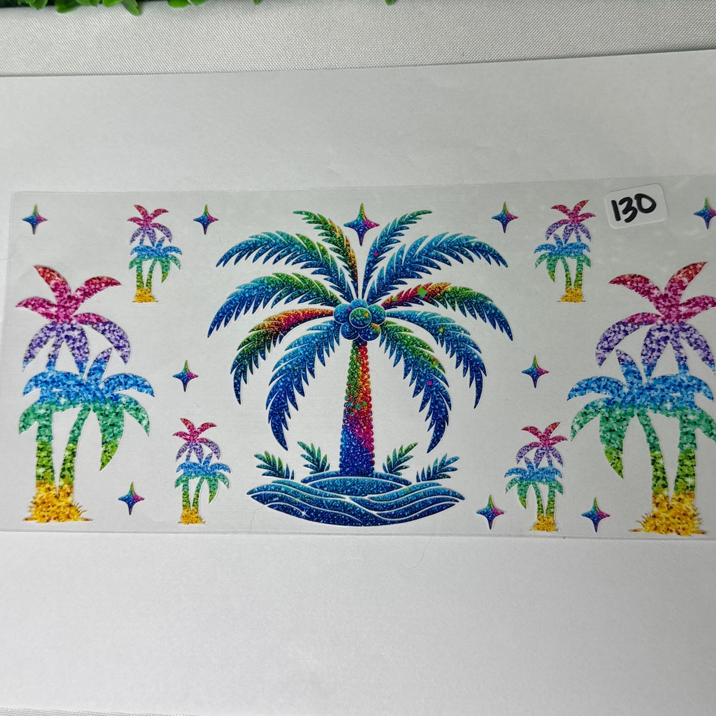 Ocean/Turtle UVDTF Cup Wraps