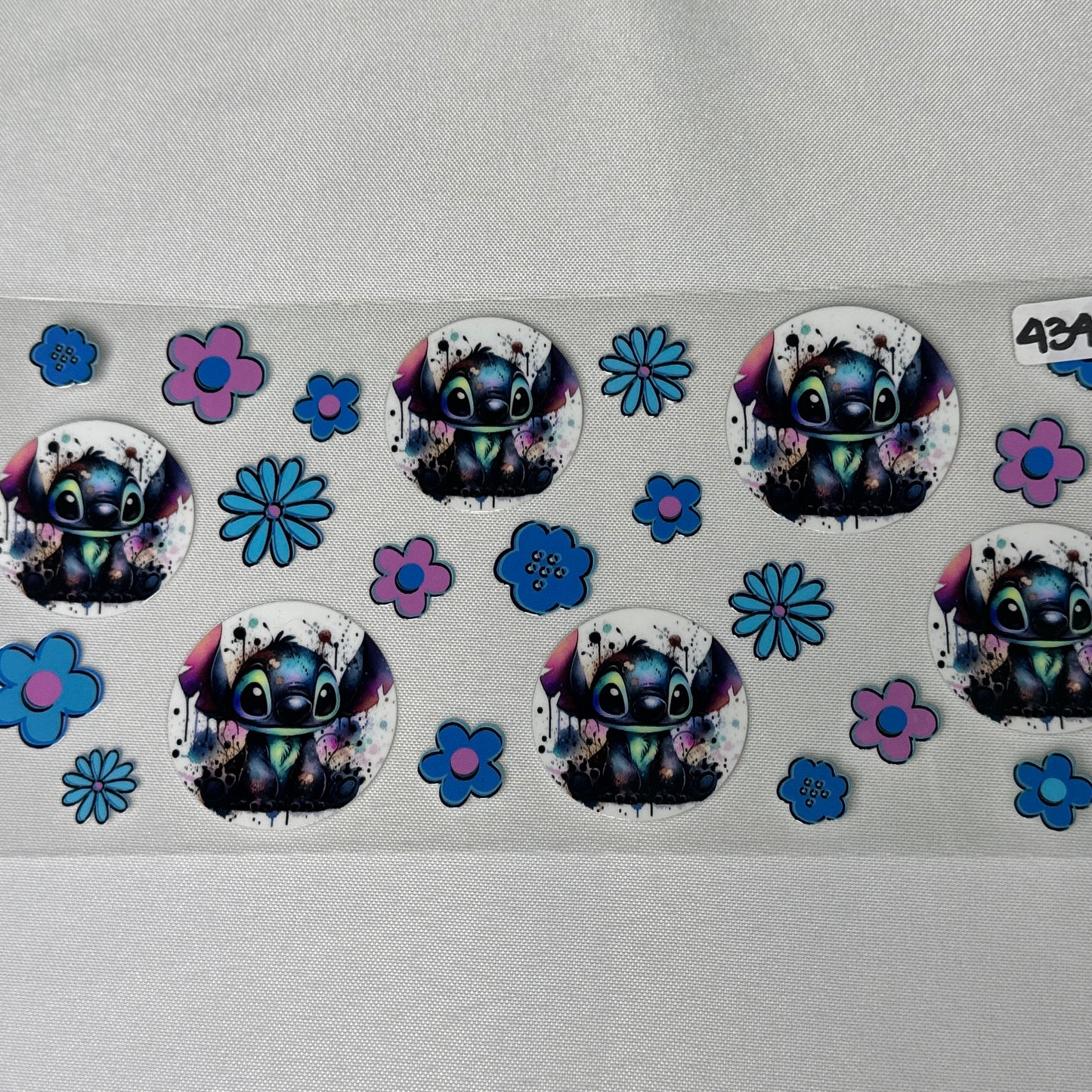 Blue Alien UVDTF Cup Wraps