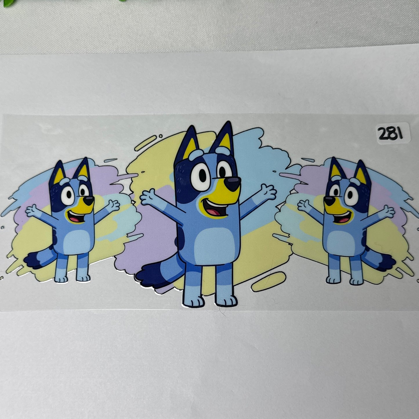 Blue Dog UVDTF Cup Wraps