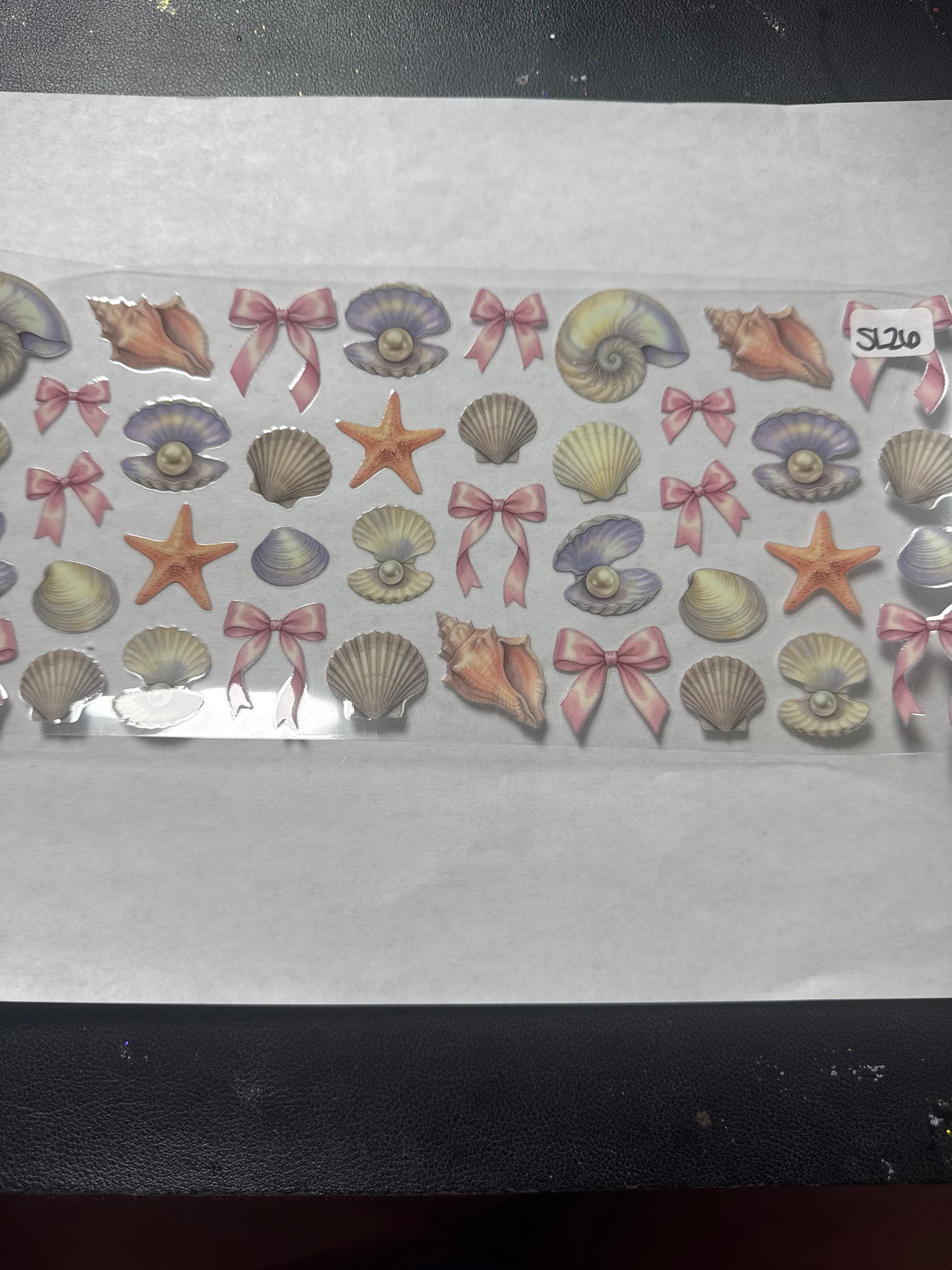 SL26 Shells and bows uvdtf wrap