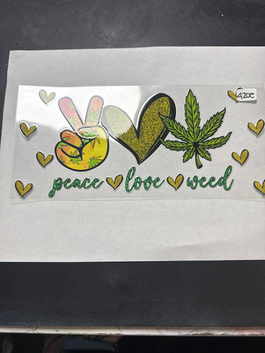 420e spicy lettuce green friendly uvdtf wrap