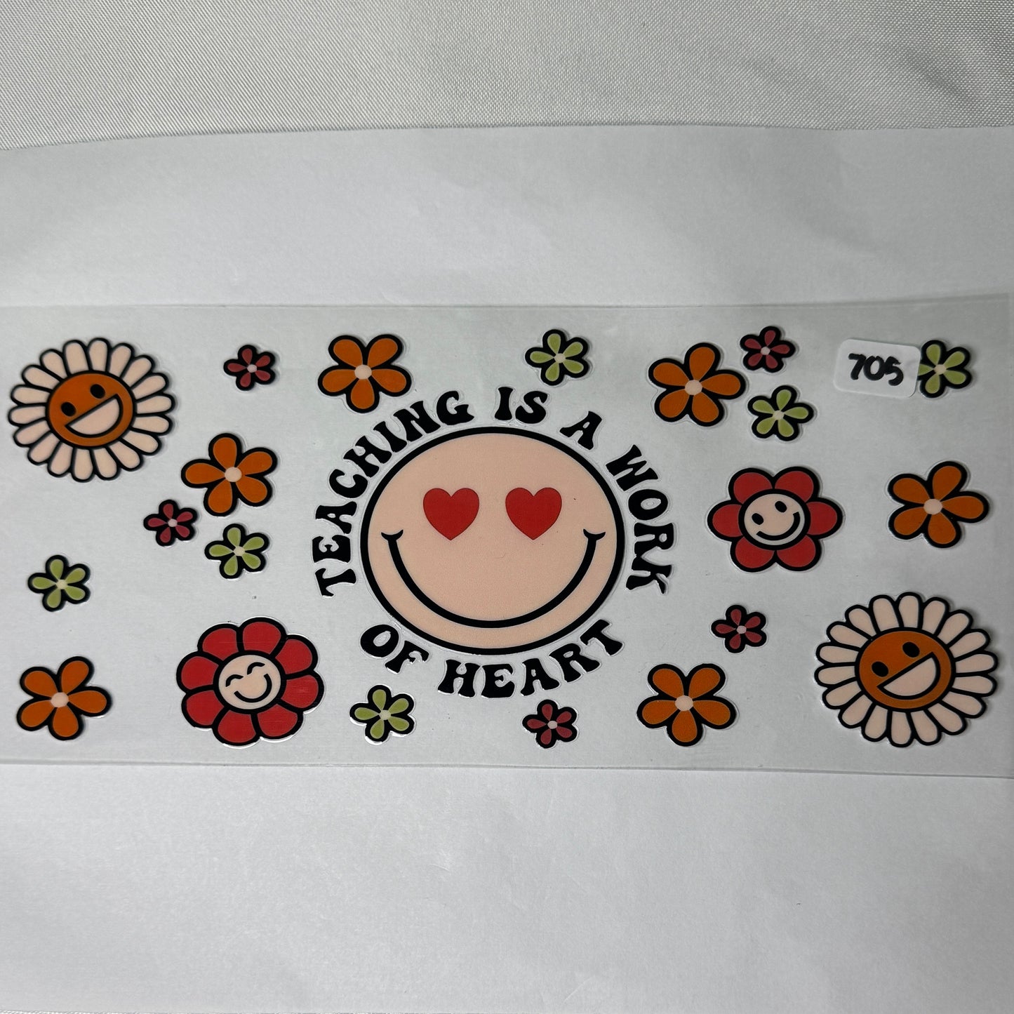 Teacher/Nurse/Jobs/Awareness UVDTF Cup Wraps