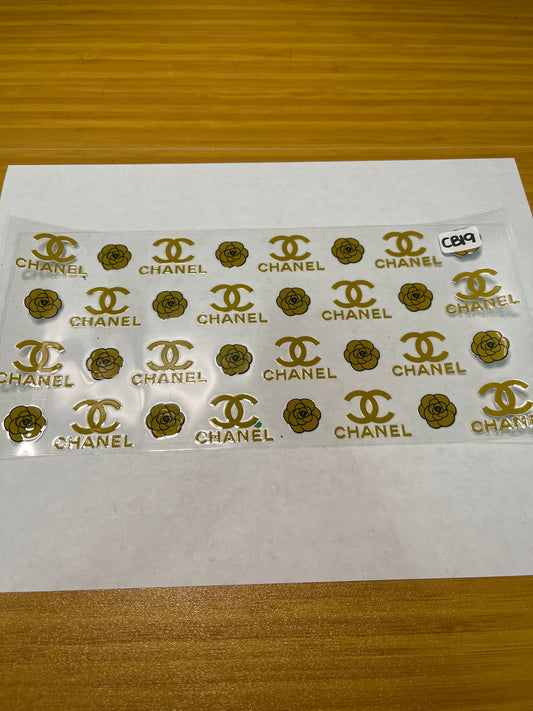 CB19 Fashion Brand UVDTF Wrap
